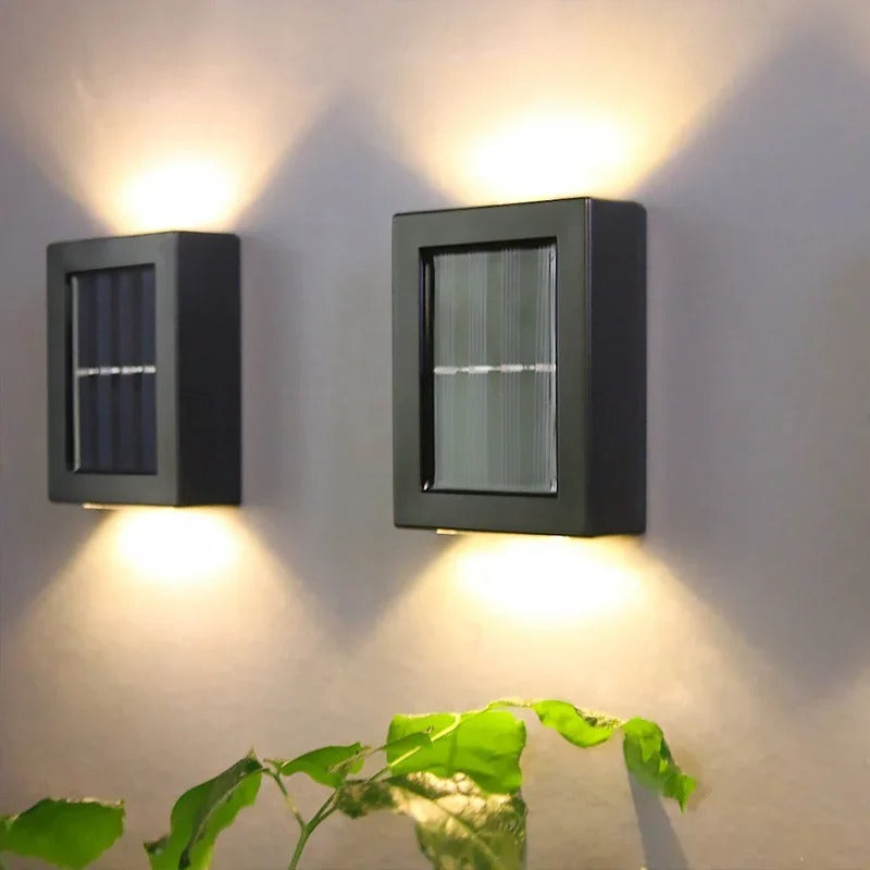 Skanto | Luksuriøse Trådløse Solcelle LED Vegglamper - SolarGlow