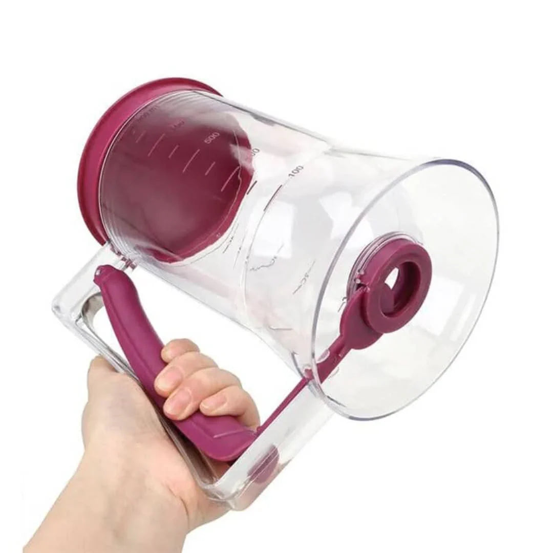 Skanto | Deig dispenser med måleskala og tut for muffins og kaker