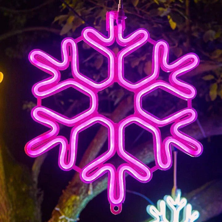 Skanto | Juledekorasjoner LED Utendørs Snøflakelys
