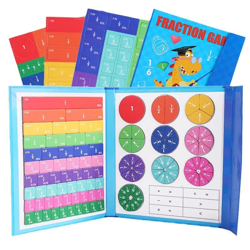 Skanto | MagicMath – Lær brøk på en leken måte med fargerike puslespill