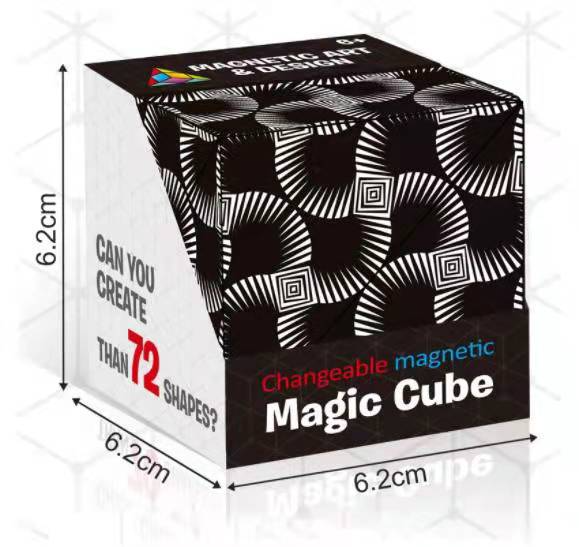 Skanto | FoldFun Form Kube – Kreativ 3D Puslespill for Barn og Voksne