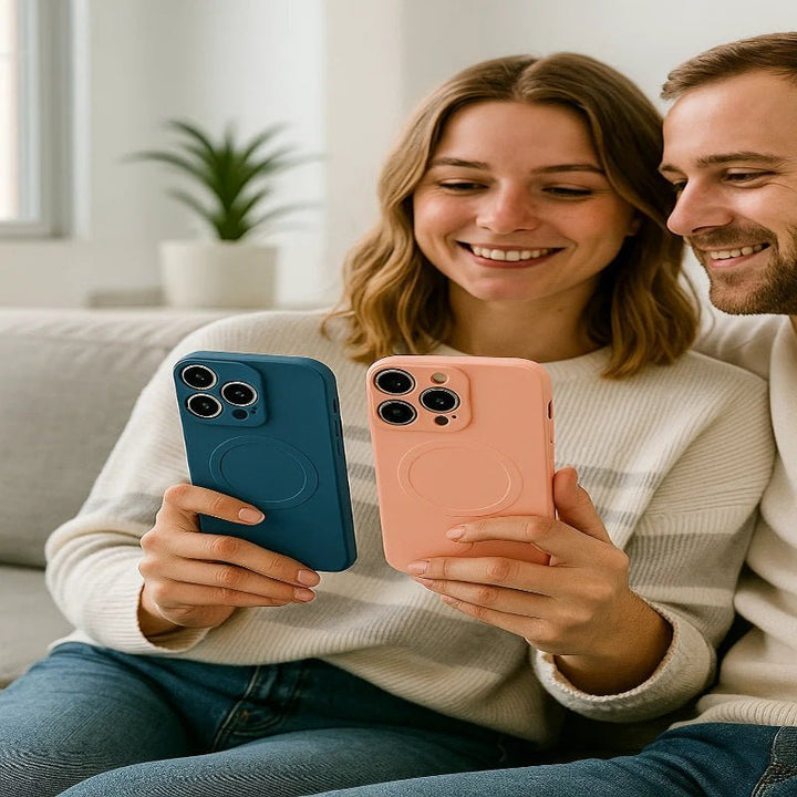 Skanto | MAGNASOFT – Magnetisk myk silikonveske for iPhone 17 serie
