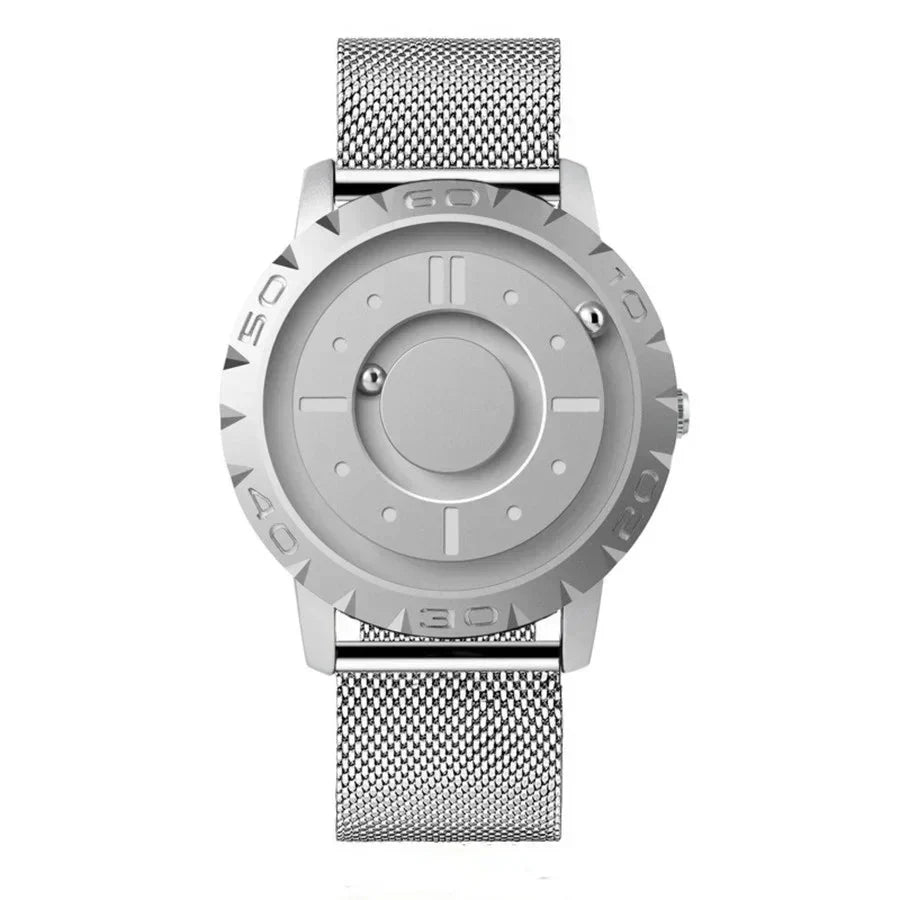 MagnetBall-Uhr – Futuristisk Armbanduhr med Magnetkugel