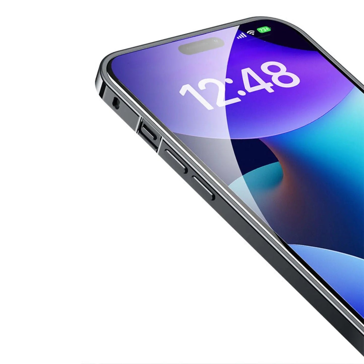 Norvo | Metall Luksus MagSafe Deksel for iPhone Pro Max - Slankt og Stilig Design med Maksimal Beskyttelse