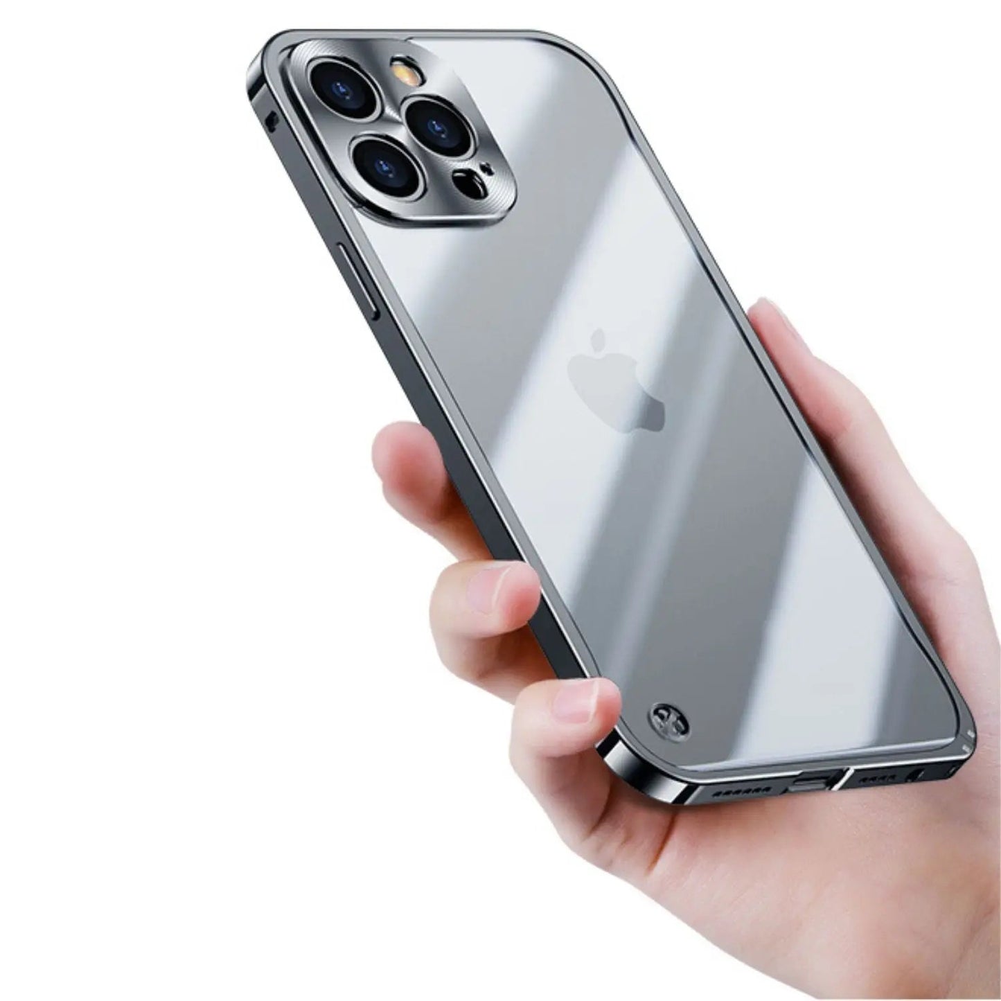 Norvo | Metall Luksus MagSafe Deksel for iPhone Pro Max - Slankt og Stilig Design med Maksimal Beskyttelse