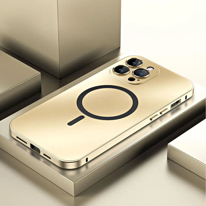 Skanto | Magnetisk metall skall for iPhone – Robust beskyttelse med et elegant design og MagSafe-kompatibilitet