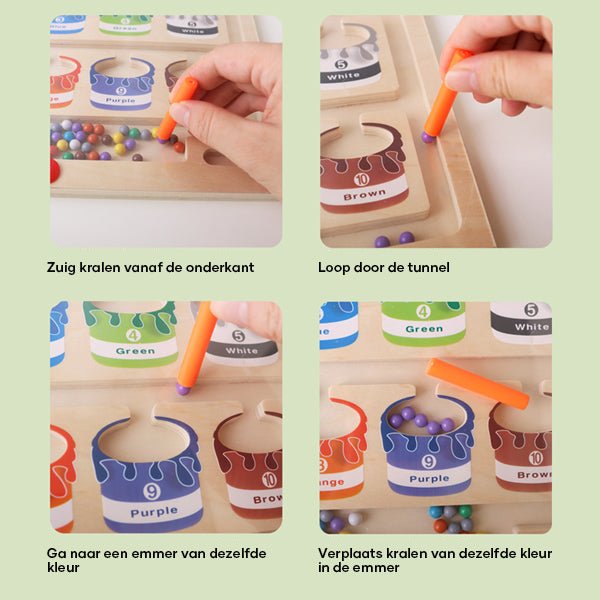 Norvo | Magnetix – Magnetisk læringspuzzle for å fremme logikk og motoriske ferdigheter