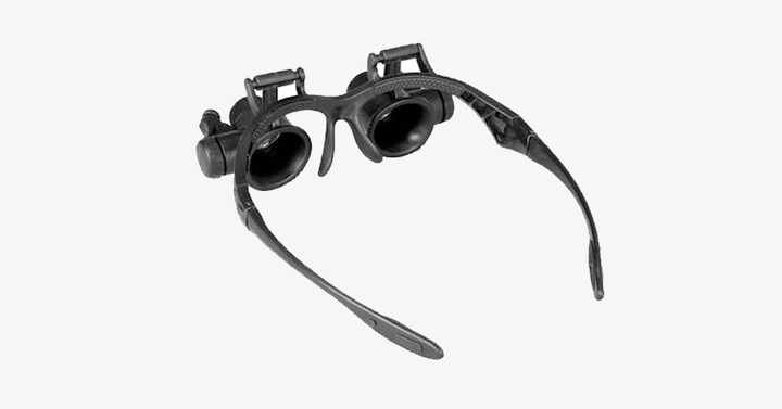 Skanto | Forstørrelsesglass med LED-lamper, hender fri & lysinnstillinger