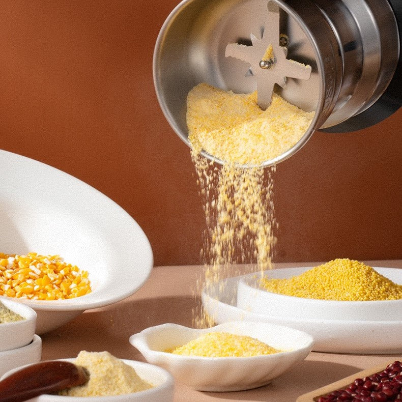 KeukenMaestro Food Mill – Elektrisk krydder- og kaffekvern 300 ml | Skanto