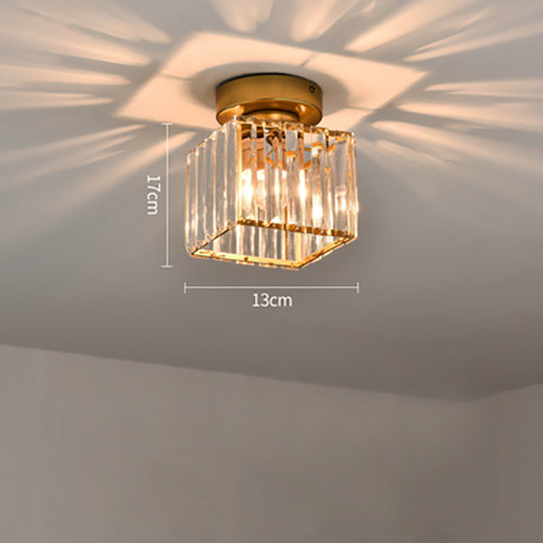 Kristallglas-Deckenleuchte für moderne Interieurs