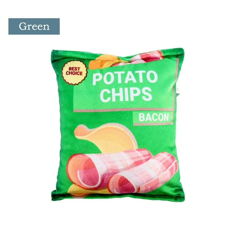 Morsom Hundeleketøy Chips Skanto
