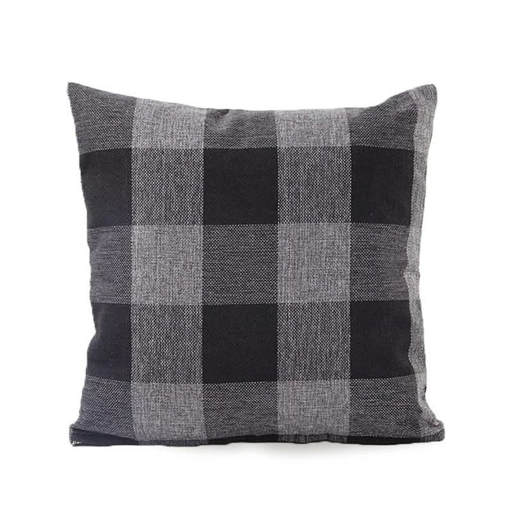 Skanto | Rutet plaid putetrekk 45x45 cm bomullsblanding putetrekk