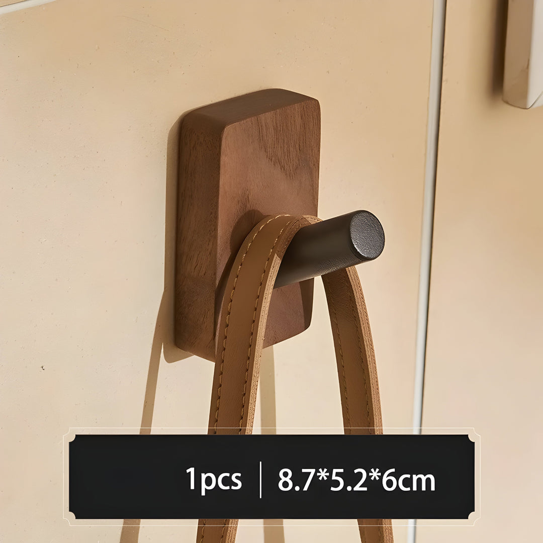 WoodenGrip Hooks – Veggkroker i tre i nordisk stil