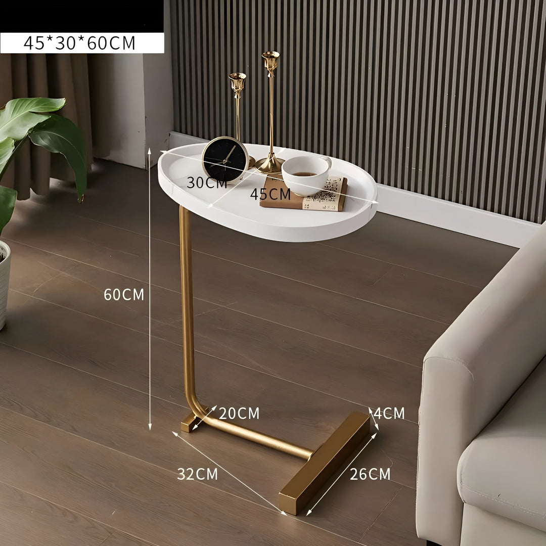 Mindre rullbar kaffebord – Stilig og allsidig | Kompakt for hjem, hotell eller gjesterom | Skanto