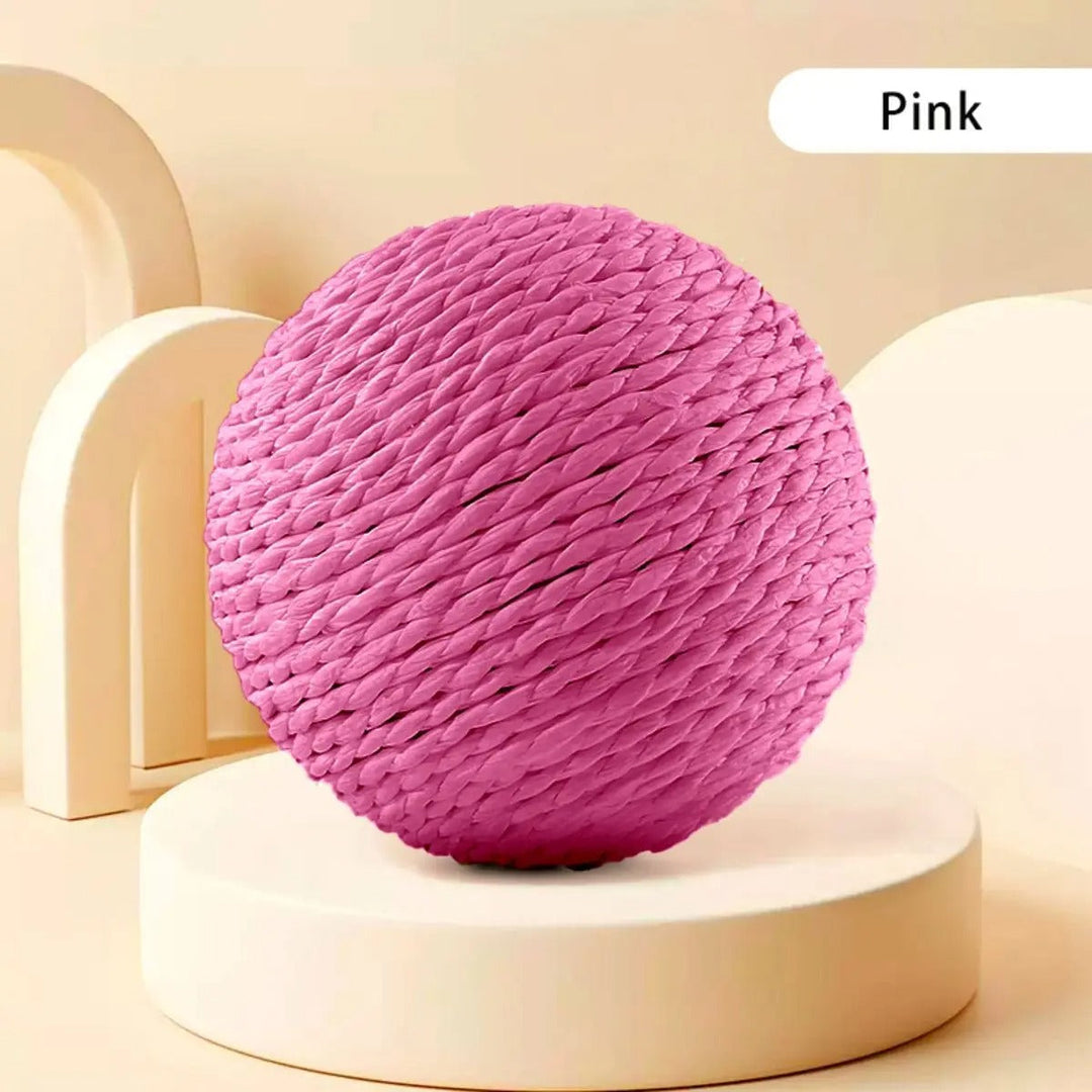 10CM Interaktiv Sisal Katt Kloreball Skålift