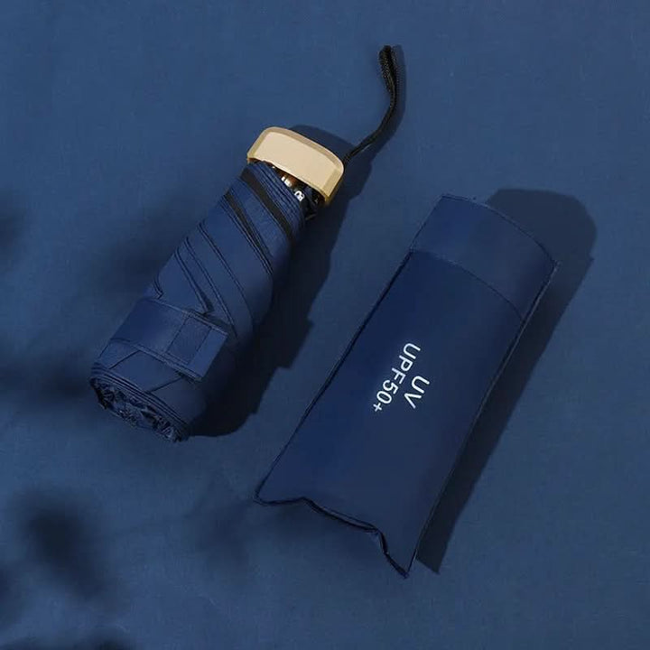 Skanto | Mini sammenleggbar paraply – UV-beskyttelse & vannavvisende
