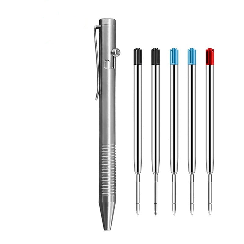 Skanto | Titanium Bolt Action Penn – Holdbar Metall Mekanisk Skrivepenn