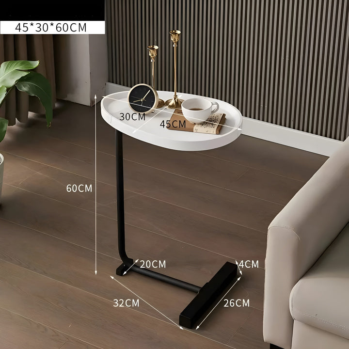 Mindre rullbar kaffebord – Stilig og allsidig | Kompakt for hjem, hotell eller gjesterom | Skanto