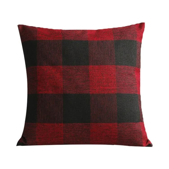 Skanto | Rutet plaid putetrekk 45x45 cm bomullsblanding putetrekk
