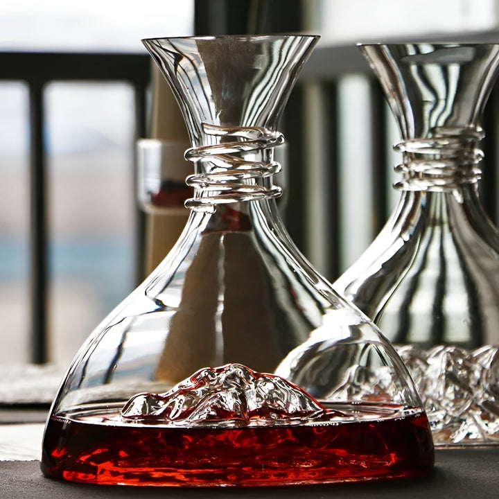 Krystallglass vinkaraffel – Snelle beluchting & creatie design | Perfekt for en natt i baren