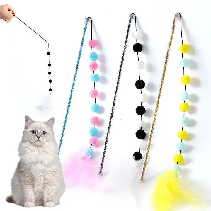 Fjær Katt Leke Interaktiv Bolleheis