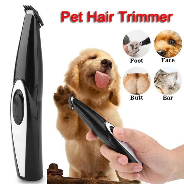 Ny USB-oppladbar trimmer for dyrehår Skanto