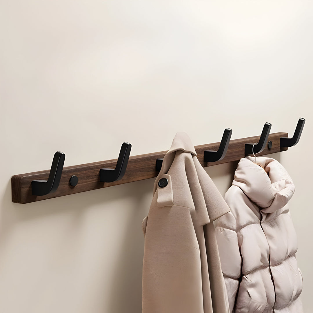 WalnutWisp Hooks – Veggkroker laget av valnøttre