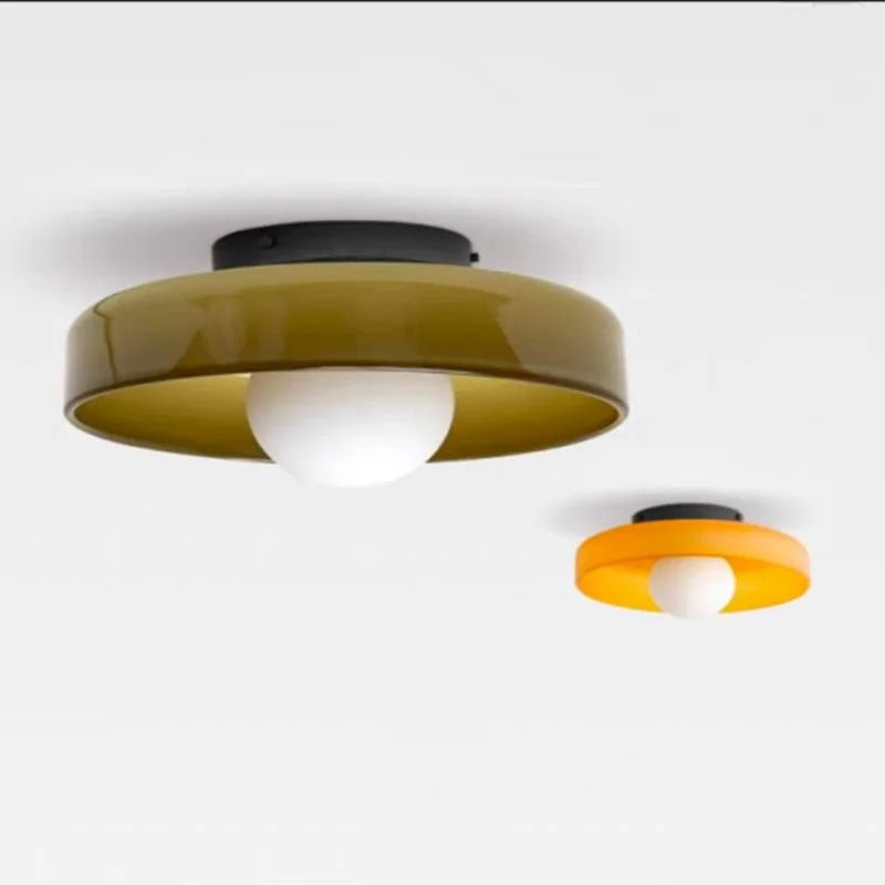 Norvo | Enkel Glass Taklampe – Stilfull Belysning For Hvert Rom