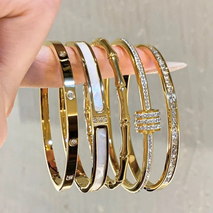 Skanto | Stål fashion bangle armbånd for kvinner