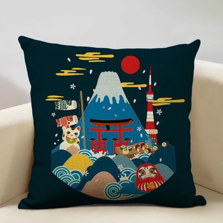 Skanto | BeauRêve Putetrekk med Mount Fuji - Japansk Stil for Ethvert Rom