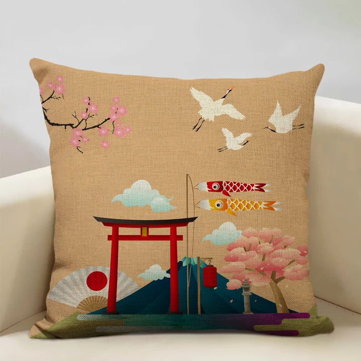 Skanto | BeauRêve Putetrekk med Mount Fuji - Japansk Stil for Ethvert Rom