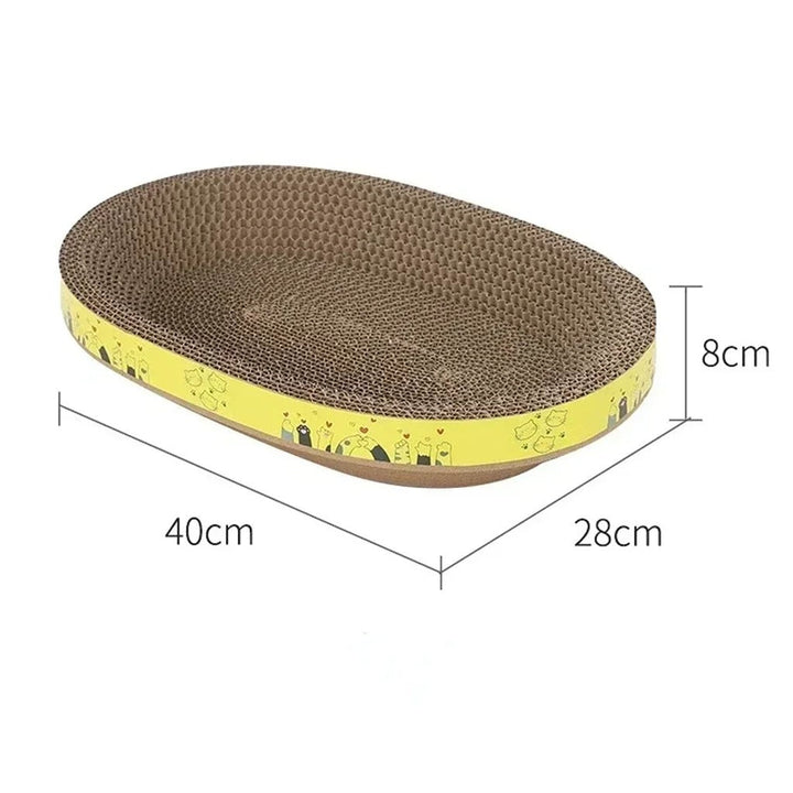 Holdbar Oval Katt Nest Bollift
