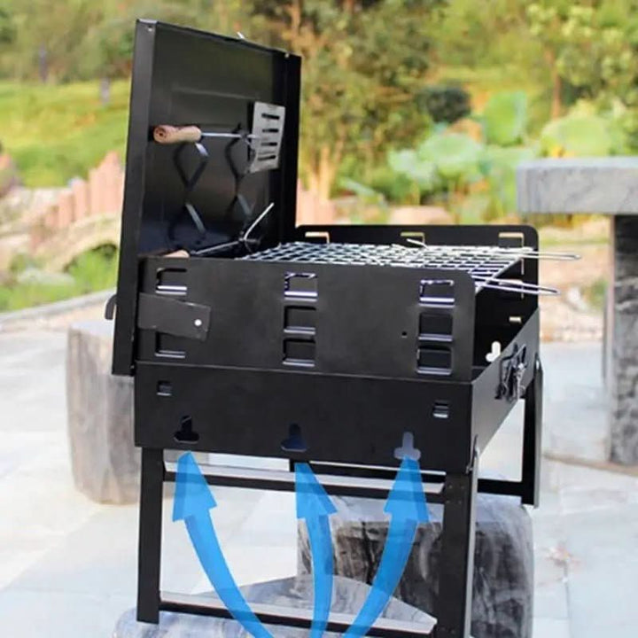 Skanto | Sammenleggbart stål hagegrill for camping & hage