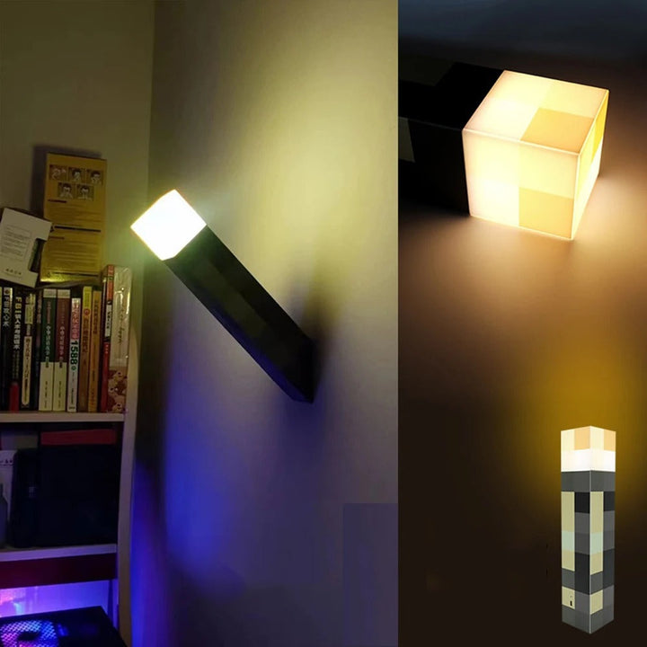Skanto | GlowTorch | Atmosfærisk belysning med Minecraft LED lampe