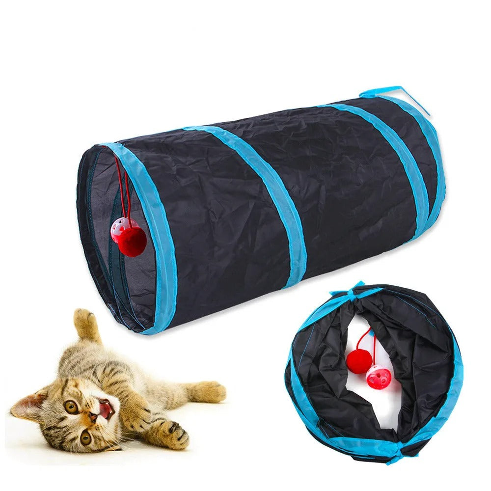 Foldbar Katt Tunnel Skanto