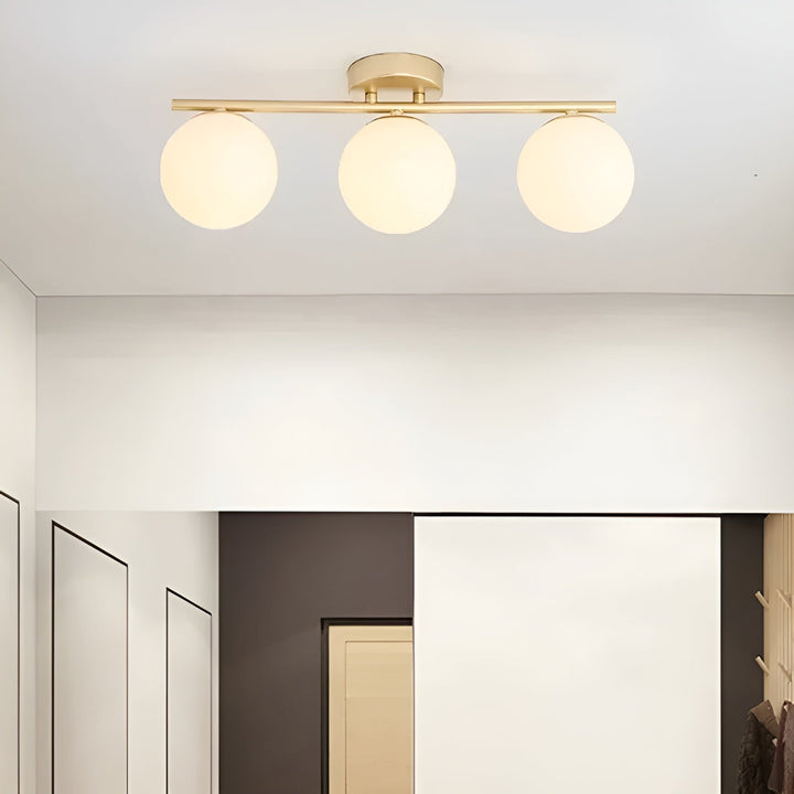 LED taklampe laget av glass – Nordisk design | For stue & soverom | Skanto
