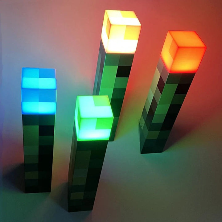 Skanto | GlowTorch | Atmosfærisk belysning med Minecraft LED lampe