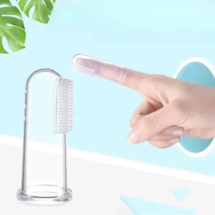 Hot Selling Soft Pet Finger Toothbrush Skanto