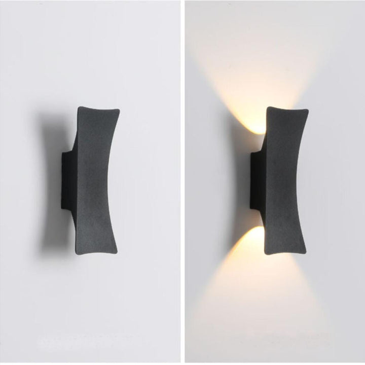 Moderne Utendørs LED Vegglys – Allsidig Aluminium Design | Skanto