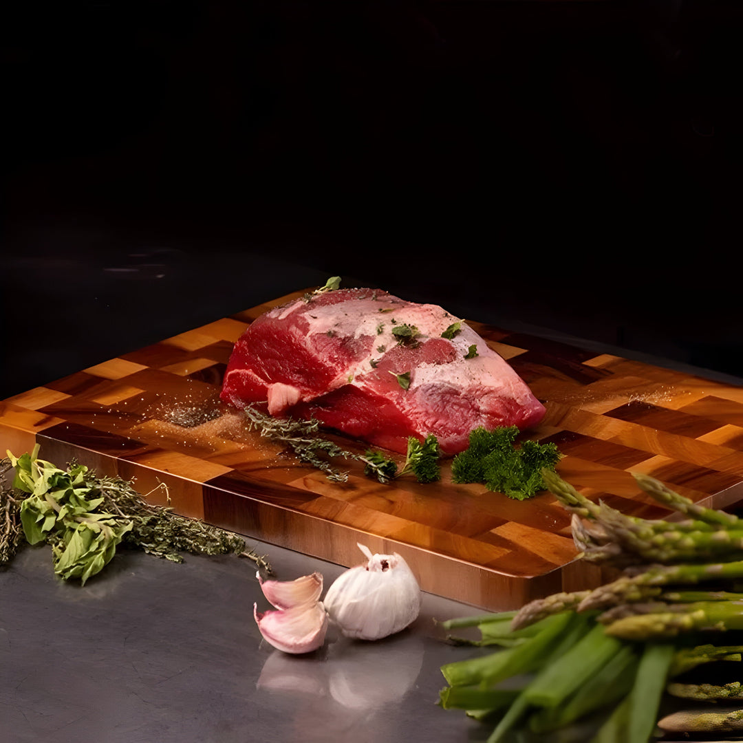 ChefHaven Board – Akasie Trettingbrett med Dobbeltsidet Overflate | Skanto