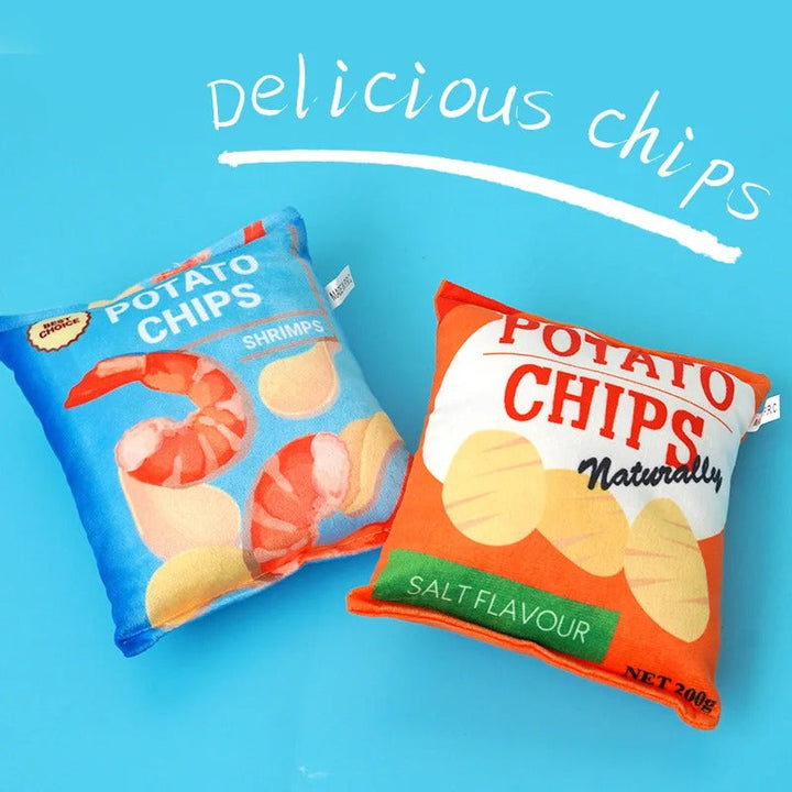 Morsom Hundeleketøy Chips Skanto