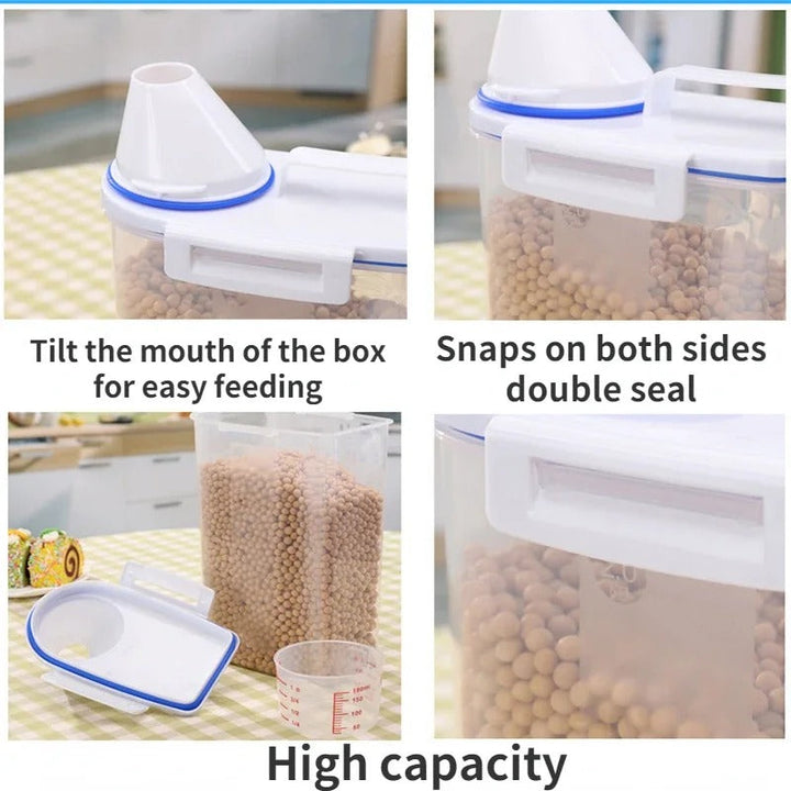 Pet Food Storage Container with Airtight Seal Skanto