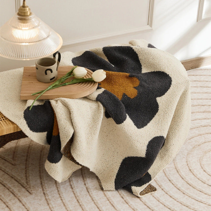 FloralSoft - Luksus Mikrofiber Teppe for Ultimat Komfort Skanto