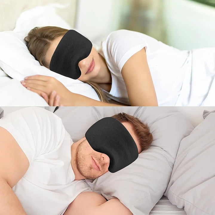 360°-Reise-Nackenkissen-Set mit verstellbarem Kopfband und Schlafmaske for optimalen Schlafkomfort