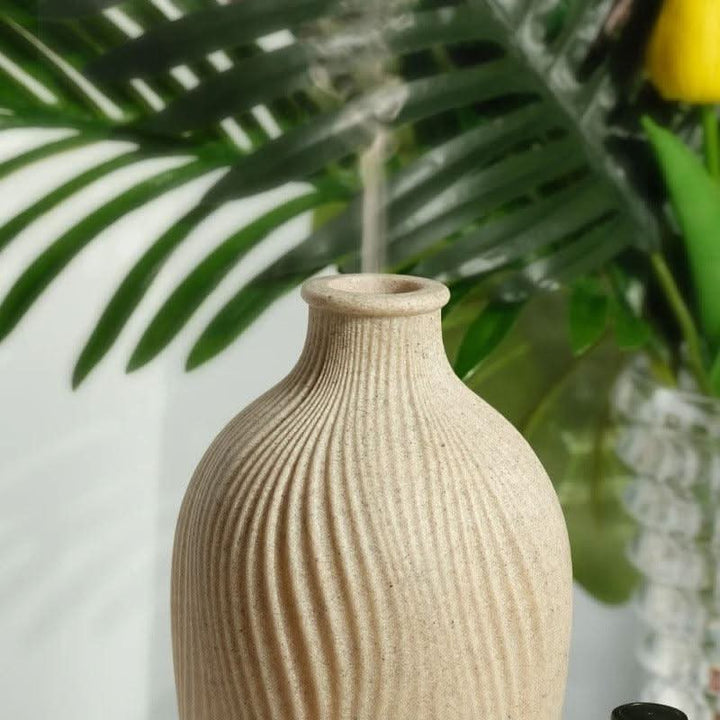 Skanto | Boho Vase Essensielle Olje Luftfukter – Polyresin Ultralyd Diffuser