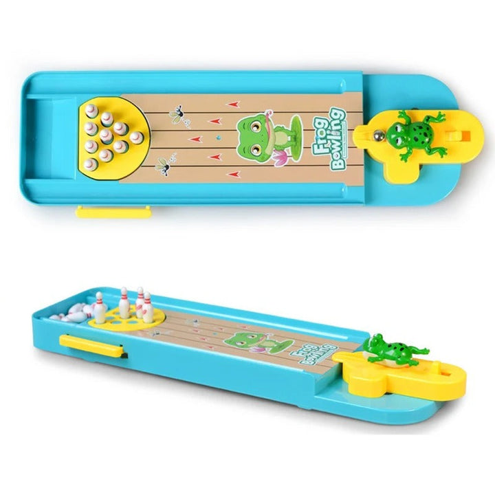 Skanto | Hoppende Frosk Bowlinghall - Fremmer Motoriske Ferdigheter - Mini Bowlinghall