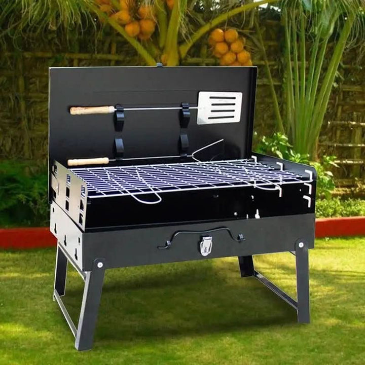 Skanto | Sammenleggbart stål hagegrill for camping & hage