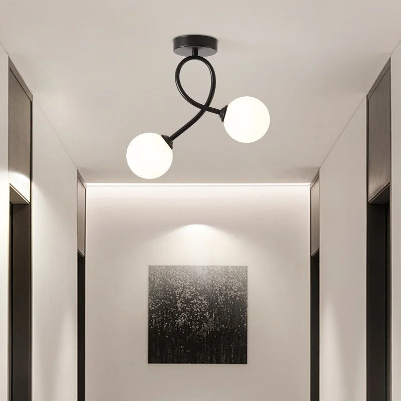 Skanto | Elegant Minimalist Glass Taklampe