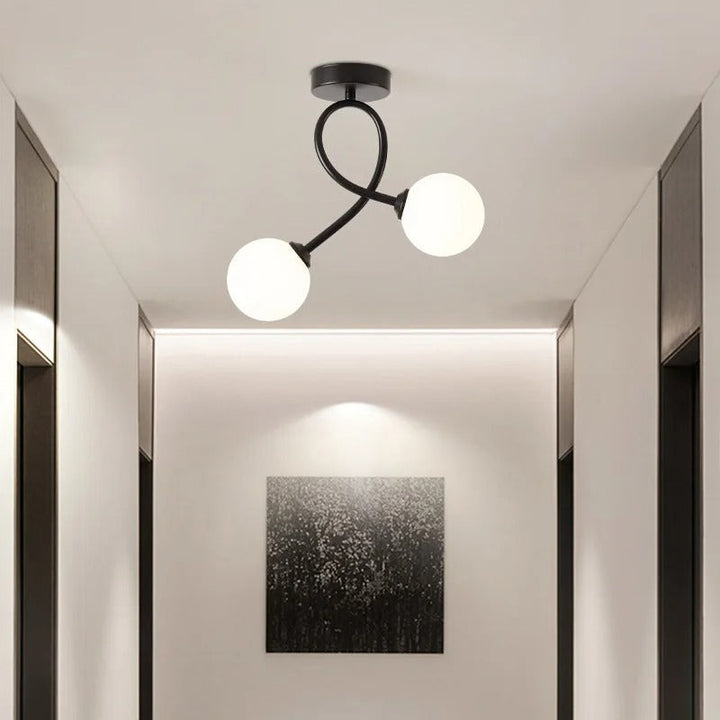 Skanto | Elegant Minimalist Glass Taklampe