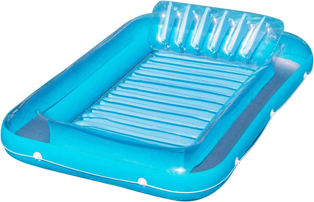 Oppustebar Lounger med Hodepute og Koppholdere | Skanto